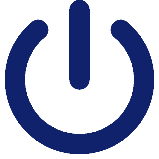 Poweroff solid icon